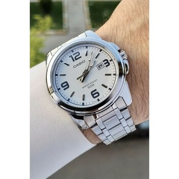 Casio Erkek Kol Saati - Gümüş