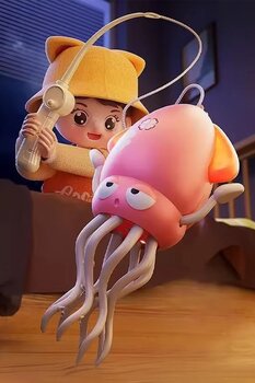 hak-iş oyuncak Dansçı Kali Müzikli Işıklı Hareketli Oyuncak – Pembe