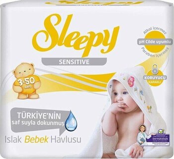 Sleepy 5 Adet Sensitiv Islak Mendil 3X50 Adet 1 Adet