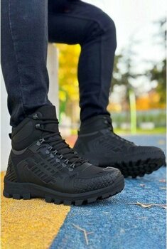 Big King Siyah Hydro Su Geçirmez Erkek Outdoor Trekking Bot - 41