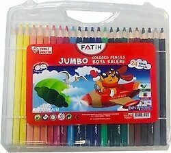 Fatih Çantalı 24'lü Jumbo Kuru Boya Seti