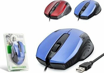 Hadron HDX3254 Siyah-Mavi Optik Kablolu Mouse