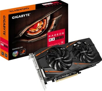 Gigabyte RX 580 GAMING GV-RX580GAMING-8GD 256 Bit GDDR5 8 GB