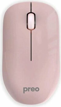 Preo M19 Pembe 3 Tuş Kablosuz 1200 DPI Mouse