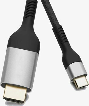 Zore QG06 1.8 m Gri Type-C to HDMI Kablo