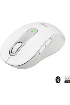 logitech Signature M650 Küçük ve Orta Boy Sağ El Için Sessiz Kablosuz Mouse Beyaz 910-006255