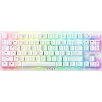 Razer Deathstalker V2 PRO Tenkeyless TKL Optical Red Switch Beyaz Kablosuz Mekanik Gaming Klavye RZ03-04373500-R3M1
