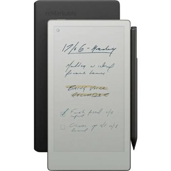 Remarkable Paper Pro Move + Marker Plus Kalem + Premium Deri Siyah Kılıf