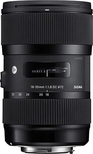 Sigma 18-35mm f/1.8 DC HSM Art Lens