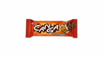 Eti Canga Çikolata Kaplamalı Yer Fıstıklı & Karamelli Bar 45 Gr