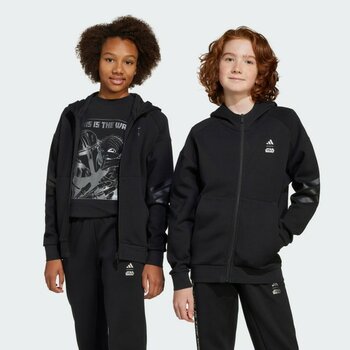 Adidas Sportswear JF3634 ADIDAS STAR WARS MANDALORIAN TRACK TOP - Siyah - 7 - 8 Yaş