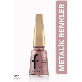 Flormar Star Shine Yüksek Pigmentli & Parlak Bitişli Metalik Oje - PEMBE