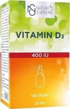 Nature's Supreme Vitamin D3 400 IU 20 ml Damla