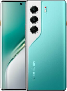 Tecno Camon 40 Pro 256 GB 12 GB Zümrüt Göl Yeşili