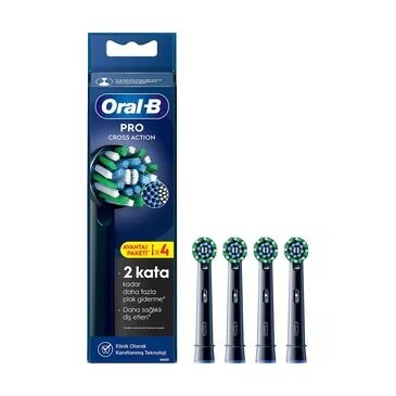 Oral-B Cross Action X-Filament Oral-B şarjlı diş fırçalarıyla uyumlu Diş Fırçası Yedek Başlığı
