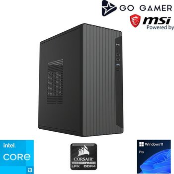 Go Gamer S85 Intel Core I3 14100F 32GB 1tb SSD GT730 4gb Windows 11 Pro Masaüstü Bilgisayar