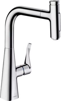 Hansgrohe Metris Select M71 Krom Mutfak Eviye Bataryası
