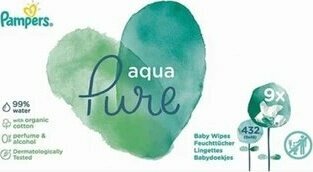 Prima Pampers Aqua Pure Islak Mendil 9X48li