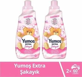 Yumoş Extra Konsantre Çamaşır Yumuşatıcısı Şakayık 2 X 1440 Ml