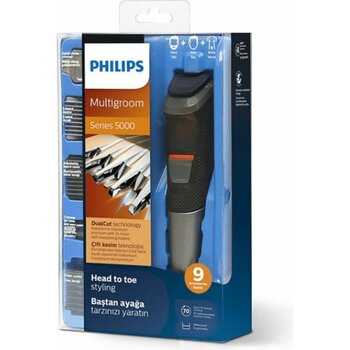 Philips MG5716/15 Multigroom Series 5000 9'u 1 Arada Yüz Saç ve Vücut Erkek Bakım Seti. Lawes