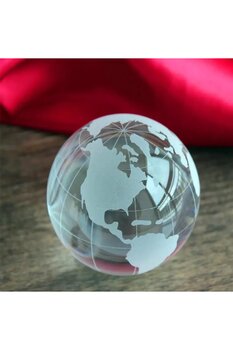 Tahtakale Dünyası Cam dünya küresi büyük boy dünya haritası küre şeklinde hediyedünya cam küre