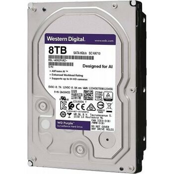 Wd Purple 3.5" 8tb 5400RPM Sata Hard Disk WD82PURX
