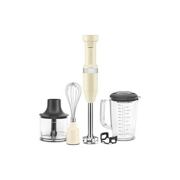 Kitchenaid 180 W Aksesuarlı El Tipi Blender Seti 1 lt Kapasite ile Fonksiyonel Kullanım - Krem