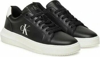 Calvin Klein Jeans Chunky Cupsole Mono Lth Wn Kadın Siyah Sneaker YW0YW01872-0GM - 38