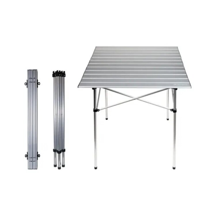 Orcamp Katlanabilir Alüminyum 69x69x69 cm Alüminyum Kamp Masası
