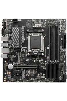 MSI Pro B650M-P 7200MHz (OC) DDR5 Soket AM5 M.2 HDMI DP VGA mATX Anakart