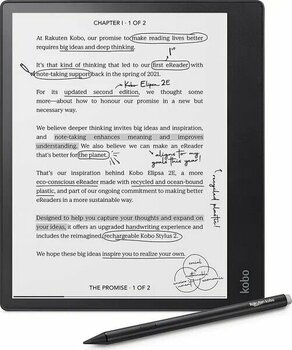 Kobo Elipsa 2e E Ink Carta 32 GB Siyah 10.3 inç E-Kitap Okuyucu