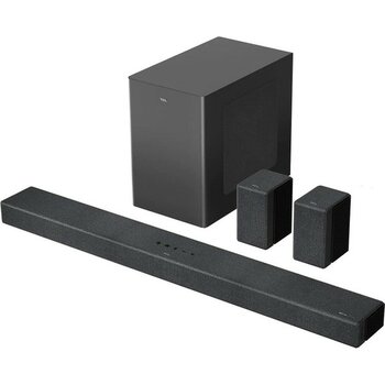 TCL X937U 1020W Kablosuz Uydu Hoparlörlü 7.1.4 Kanal Dolby Atmos Soundbar Siyah Renk