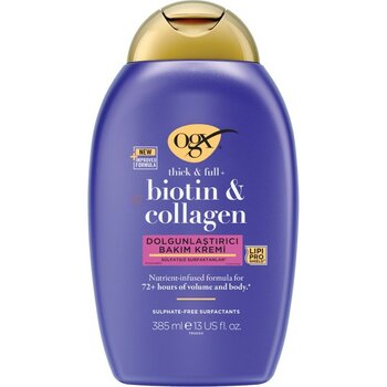 Ogx Biotin & Collagen Saç Bakım Kremi 385 ml 4 Adet