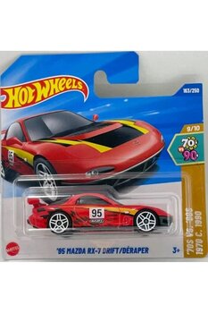 HOT WHEELS Tekli Arabalar 95 Mazda Rx-7 Drift