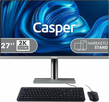 Casper Nirvana A87.1362-Bv00r-V-G Intel Core I7-13620h 16gb Ram 500gb Nvme Ssd Windows 11 Pro All In One