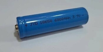 Jyd 6800 Mah 3.7 V 18650 Li-ıon Şarj Edilebilir Pil Sıfır