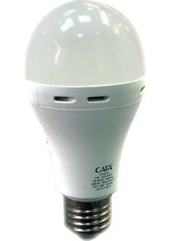 CataCT-4229 7W Şarjlı LED Ampul (Beyaz) Cata