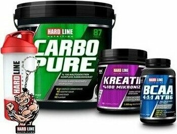 Hardline Nutrition Hardline Carbopure 4000 gr + Kreatin %100 Mikronize 300 gr + Bcaa 4:1:1 Kombinasyonu
