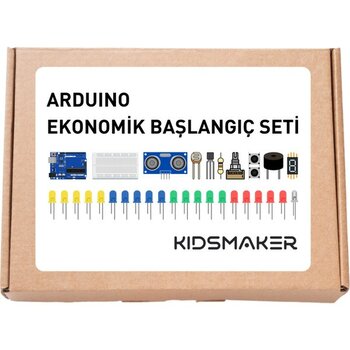 Kids Maker Arduino 126 Parça Ekonomik Başlangıç Seti