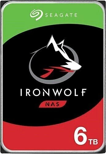 Seagate IronWolf ST6000VN001 6 TB 5400 RPM 190 MB/s Harddisk