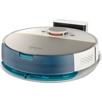Philips Aqua Islak ve Kuru Temizlik Robotu, Güçlü 5200 Mah Li-Ion PIL,5000 Pa Emiş Gücü, 360 Lazer Navigasyon, EPA11 Filtre, Homerun Mobil- Onerous