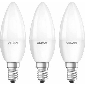 Osram LED Value 5W 470 Lümen E14 Mum Sarı Işık Ampul 3 Lü Paket - 40 - 50 W