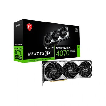 Msi Nvidia Geforce Rtx 4070 Super Ventus 3x Oc 12 Gb Gddr6x 192 Bit Ekran Kartı