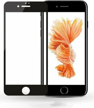 Cep Case Apple  iPhone 6 Ekran Koruyucu Kenar Korumalı Tam Kapatan 5d Temperli Cam Ekran Koruma Siyah