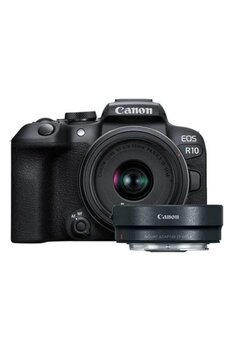 Canon Eos R10 Rf-S 18-45MM+ Ef-Eos R Adaptör Slr Aynasız Fotoğraf (Canon Eurasia)