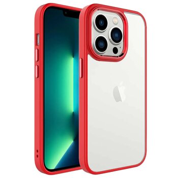 Gpack Apple Iphone 14 Pro Kılıf Kamera Çıkıntılı Nikelaj Hassas Tuşlu Arkası Cam
