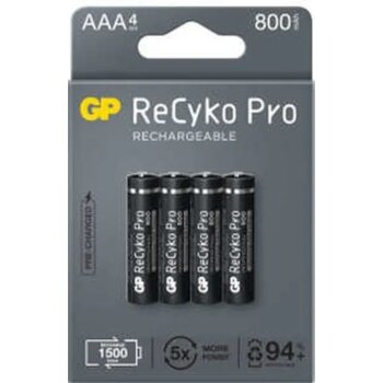 Gp Batteries Recyko Pro 850 Serisi 800 Mah Aaa İnce Ni-mh Şarjlı