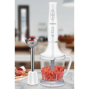 Altabi Goldmaster El Blender Seti 1000 W Doğrayıcı ve Blender - Beyaz
