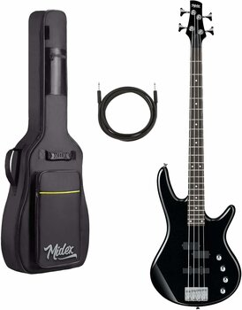Midex MBG-400BK Üst Segment Profesyonel Bas Gitar 4 Telli (Softcase Gigbag ve kablo Dahil)