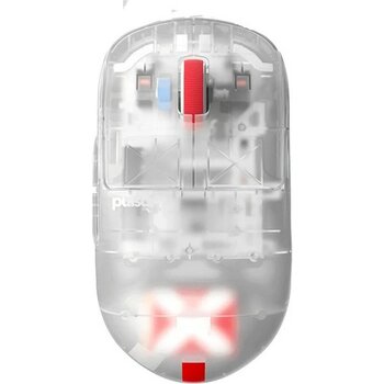 Pulsar X2H Super Clear Edition Kablosuz Size 1 Mini Simetrik Gaming Mouse (PX2H1CL) - Beyaz - Turuncu